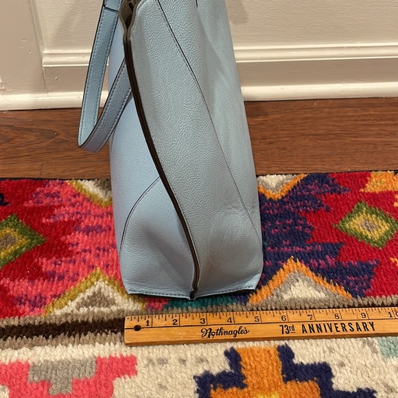 Karl Lagerfeld Bags Karl Lagerfeld Vegan Leather Light Blue Bag